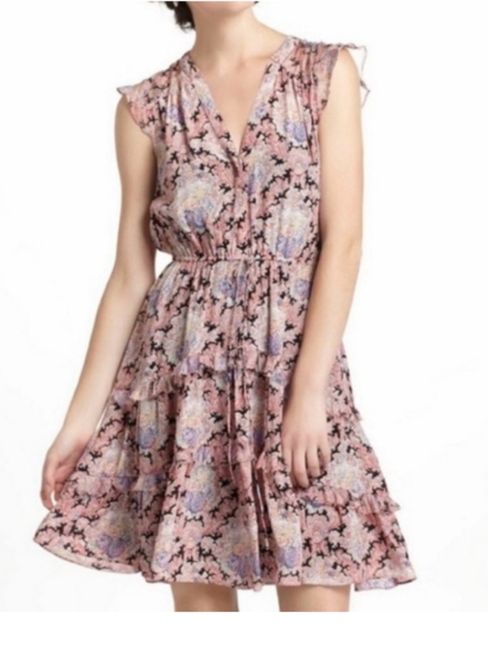 Anthro 100% Silk Dress